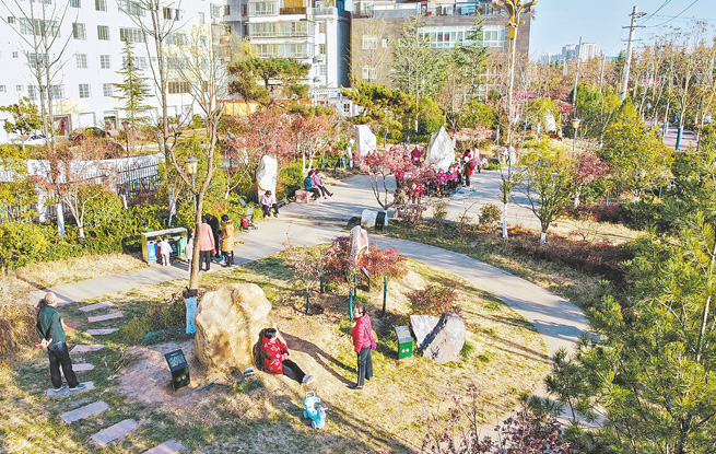 商洛城市街景——礦石苑