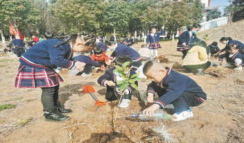 添綠護苗 托舉希望