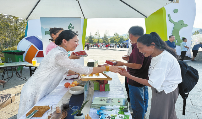 沙排集市產(chǎn)品銷售火爆