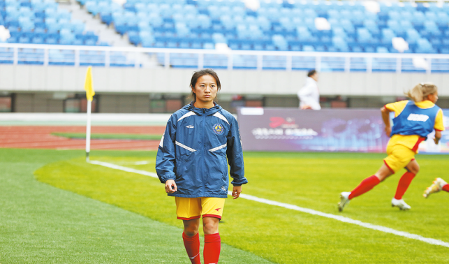 女足運(yùn)動員田雨謠圓夢北體大