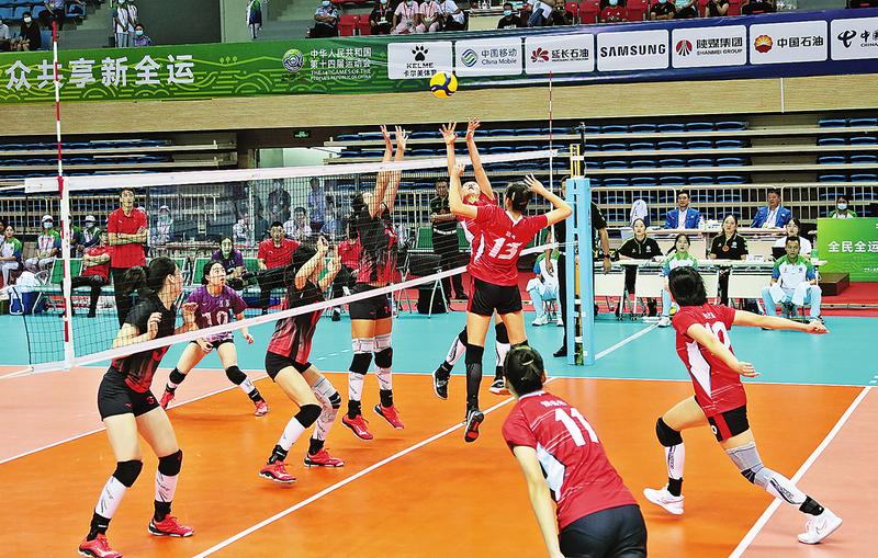 江蘇隊(duì)福建隊(duì)取得四連勝