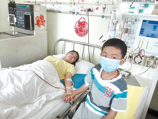 采集造血干細(xì)胞第一天，小天宇來給我加油打氣！采集造血干細(xì)胞第一天，小天宇來給我加油打氣！