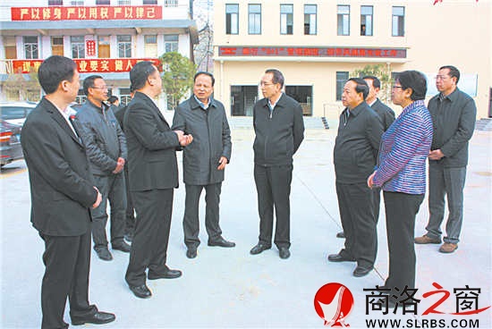 省委常委、省紀(jì)委書記郭永平在商州區(qū)調(diào)研黨風(fēng)廉政建設(shè)工作